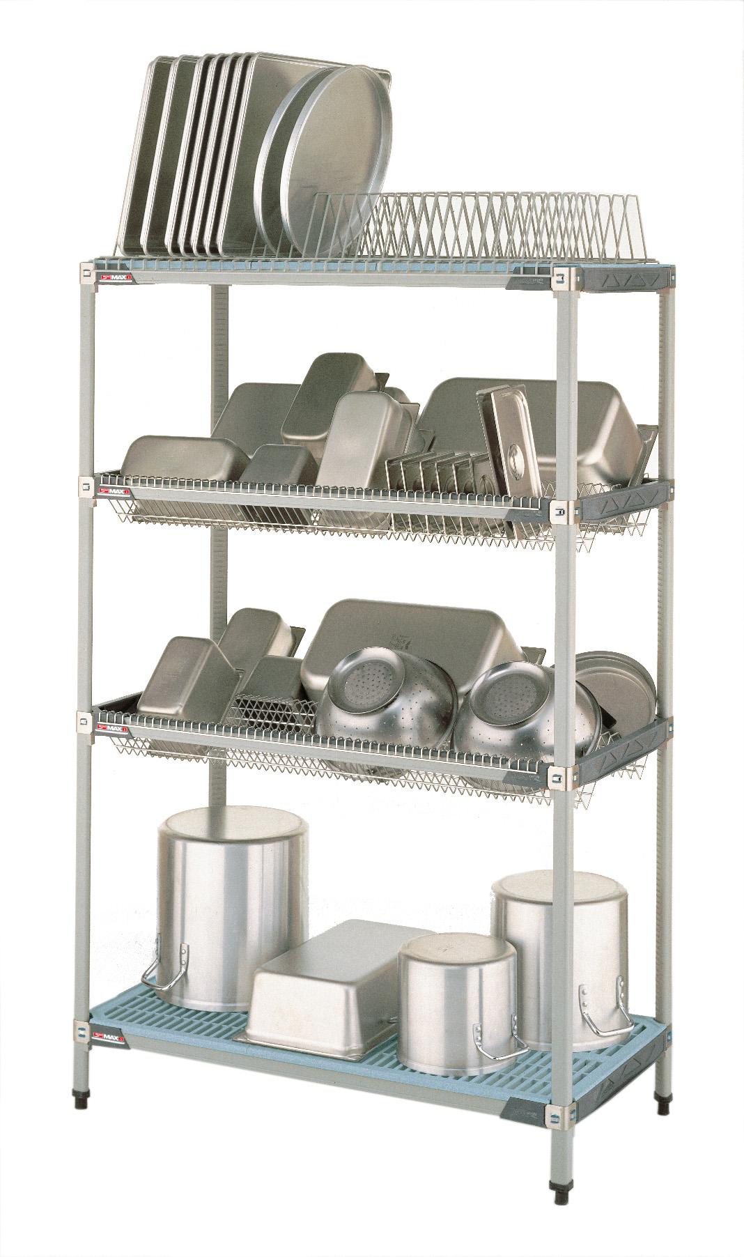 Industrial dish drying racks