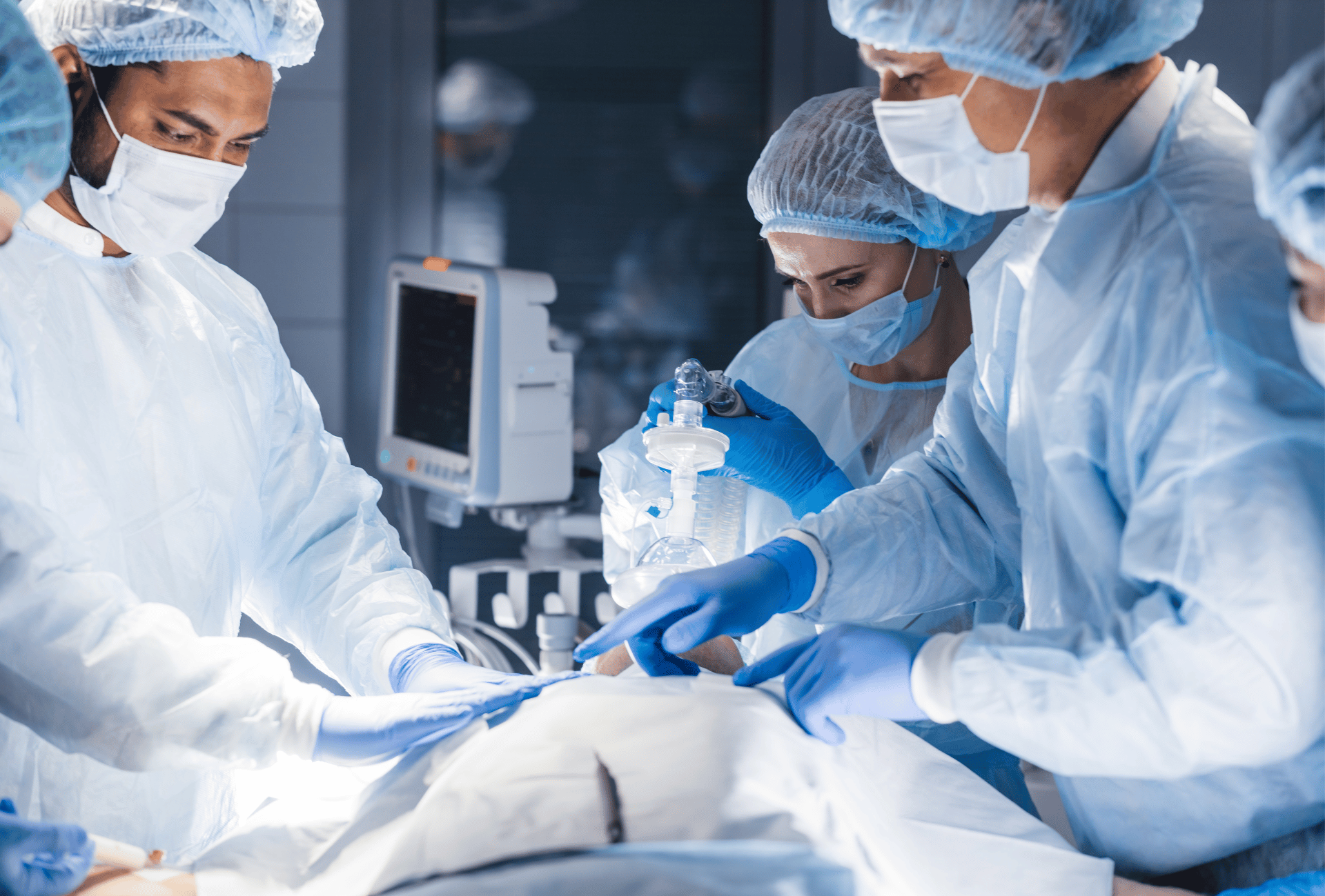 anesthesiology during a surgical procedure 